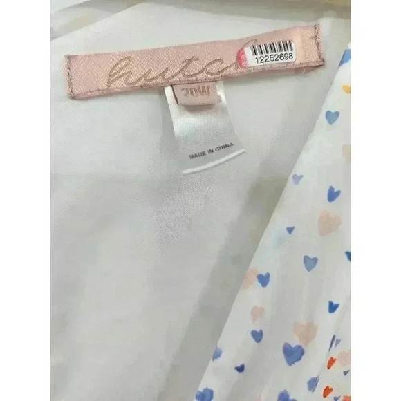 Hutch Women's Plus Size 20W Multi Color Heart Hi-Low V-Neck Dress Anthropologie - Picture 3 of 13